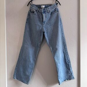 Abercrombie & Fitch Baggy Low Rise Jeans – Medium Stone Wash – 29 Short